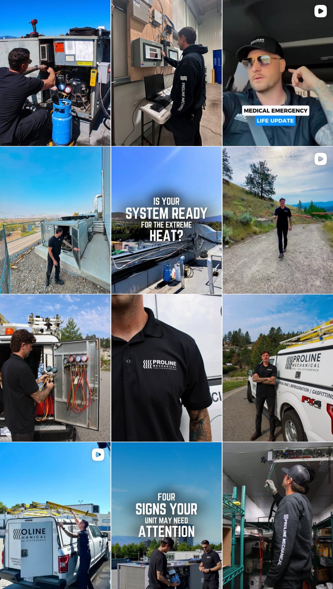 ProLine Mechanical Instagram
